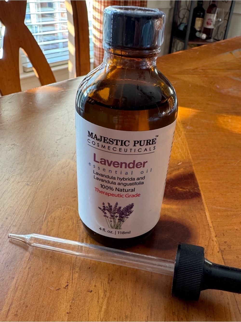 Majestic Pure Lavender Essential Oil sealed 4oz bottle diffusers, bath or crafts
